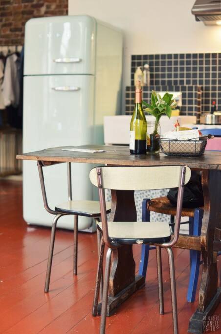 شقة Warm And Cosy Loft In Paris With A Private Outdoor المظهر الخارجي الصورة